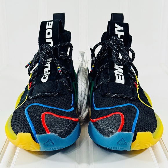 Adidas Pharrell Williams Crazy BYW LVL ‘Gratitude Empathy’ HU Sneakers Men’s 7 - Picture 4 of 12